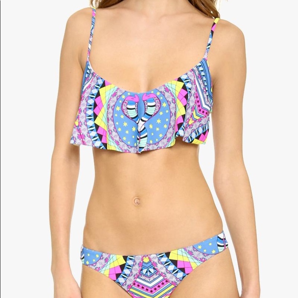Mara Hoffman Naga bathing suit Large EUC